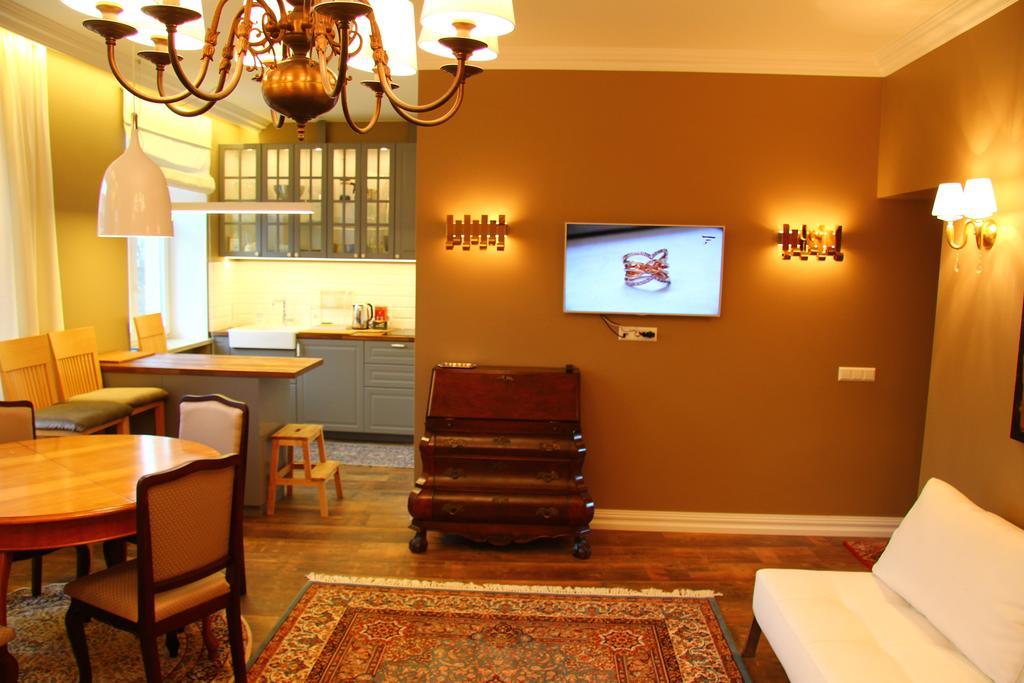 German18-3A Luxury Vilnius Apartment חדר תמונה